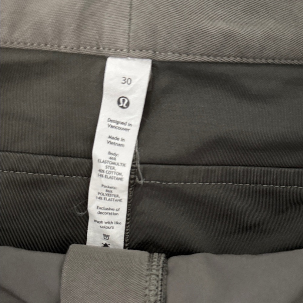 lululemon City Sleek High Rise Wide Leg Pants green - Picture 2 of 8
